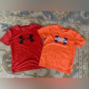 Under Armour Boys size 7 performance tshirts
